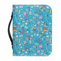 Cute Medical Pattern Print Leather Bible Cover