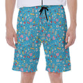 Cute Medical Pattern Print Men's Beach Shorts