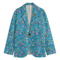 Cute Medical Pattern Print Men's Blazer