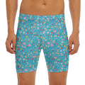 Cute Medical Pattern Print Men's Long Boxer Briefs