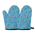 Cute Medical Pattern Print Oven Mitts