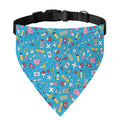 Cute Medical Pattern Print Over The Collar Dog Bandana