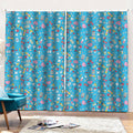 Cute Medical Pattern Print Pencil Pleat Curtains
