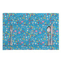 Cute Medical Pattern Print Placemat