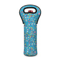 Cute Medical Pattern Print Single Neoprene Wine Tote