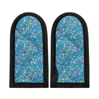 Cute Medical Pattern Print Skillet Handle Cover