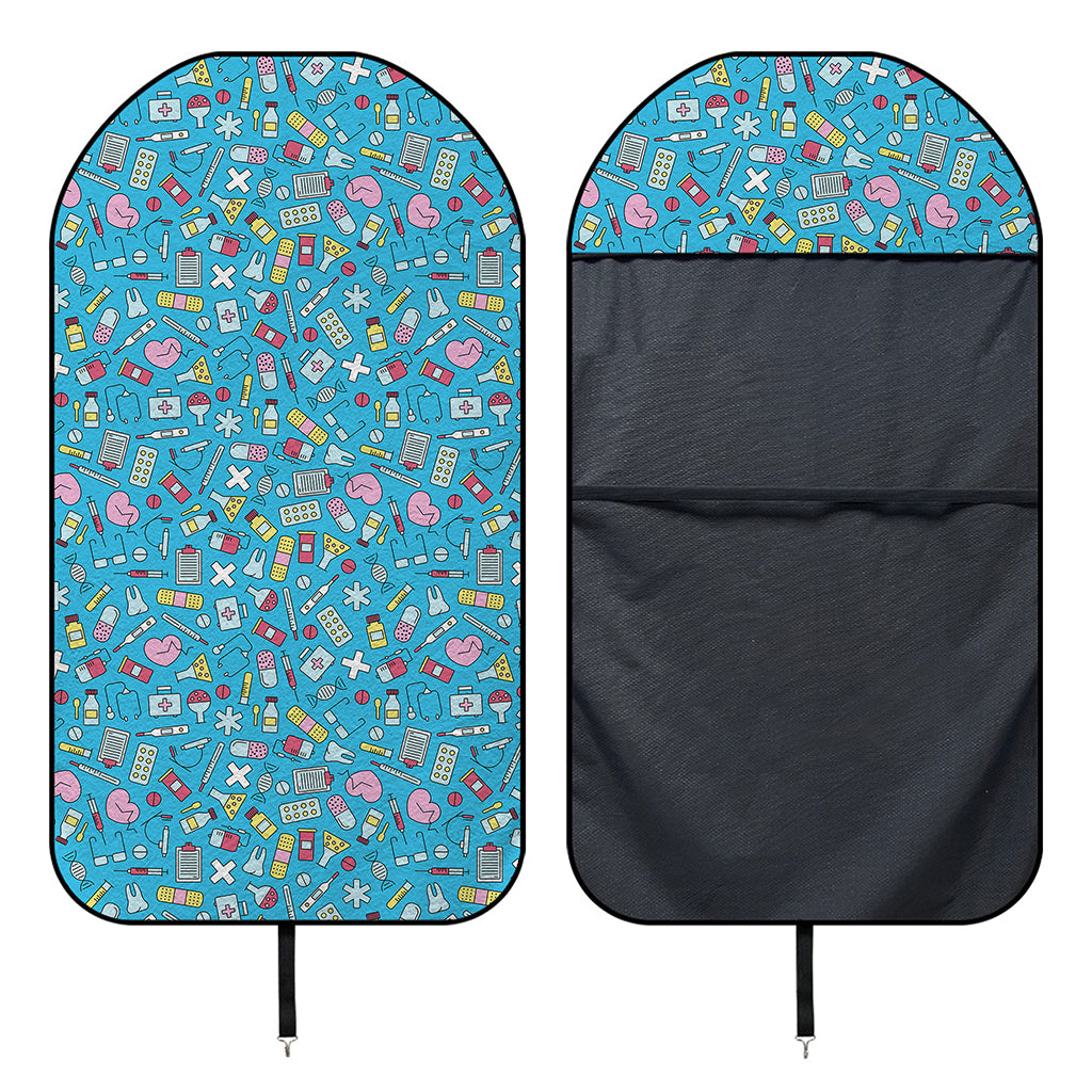 Cute Medical Pattern Print Waterproof Car Seat Cover