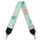 Cute Mermaid Pattern Print Bag Strap