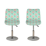 Cute Mermaid Pattern Print Bar Stool Covers