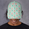 Cute Mermaid Pattern Print Baseball Cap