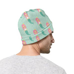 Cute Mermaid Pattern Print Beanie