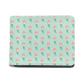 Cute Mermaid Pattern Print Bifold Wallet