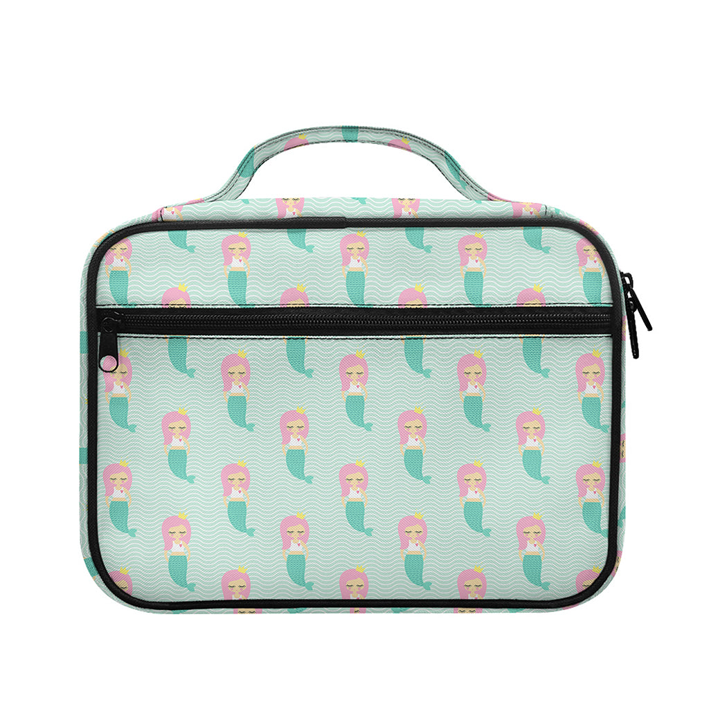 Cute Mermaid Pattern Print Briefcase Bible Bag