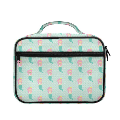 Cute Mermaid Pattern Print Briefcase Bible Bag