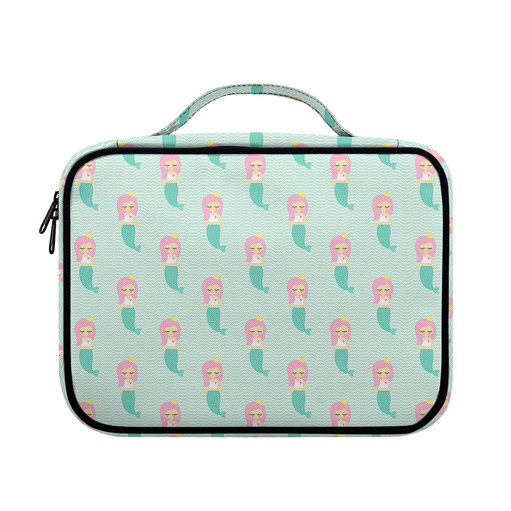Cute Mermaid Pattern Print Briefcase Bible Bag