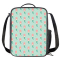 Cute Mermaid Pattern Print Crossbody Lunch Bag