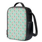 Cute Mermaid Pattern Print Crossbody Lunch Bag