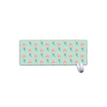 Cute Mermaid Pattern Print Extended Mouse Pad