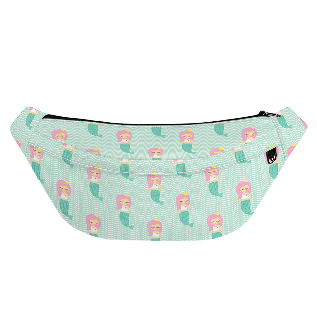 Cute Mermaid Pattern Print Fanny Pack