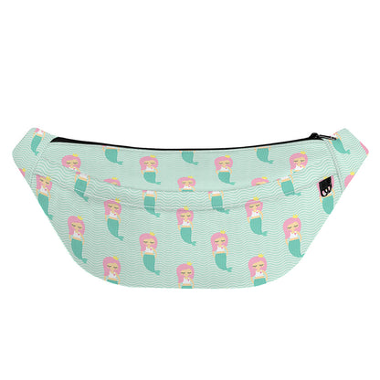Cute Mermaid Pattern Print Fanny Pack