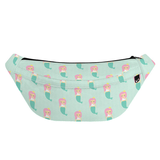 Cute Mermaid Pattern Print Fanny Pack