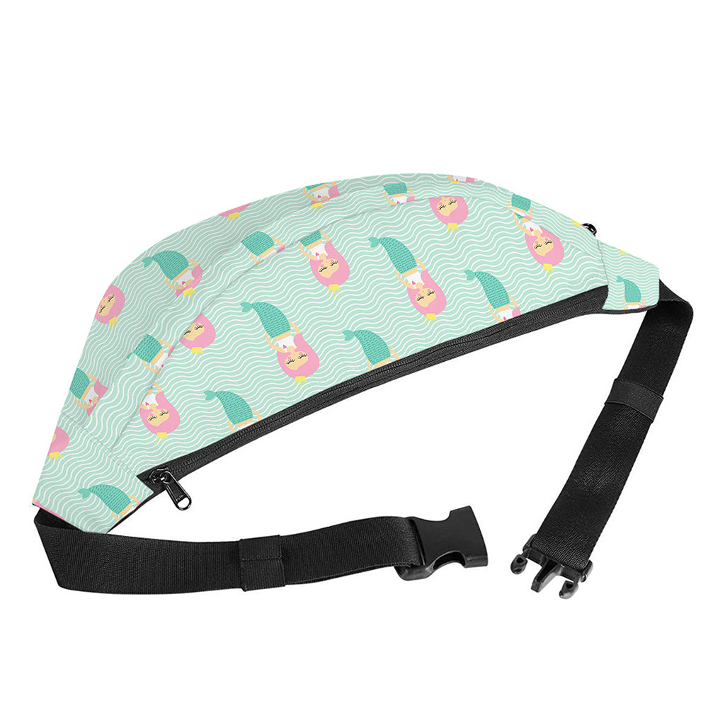 Cute Mermaid Pattern Print Fanny Pack