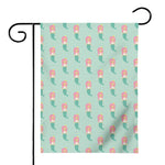 Cute Mermaid Pattern Print House Flag