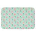 Cute Mermaid Pattern Print Indoor Door Mat