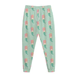Cute Mermaid Pattern Print Jogger Pants