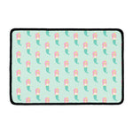 Cute Mermaid Pattern Print Kitchen Mat