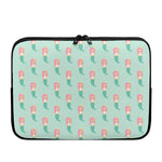 Cute Mermaid Pattern Print Laptop Sleeve