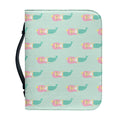 Cute Mermaid Pattern Print Leather Bible Cover