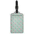 Cute Mermaid Pattern Print Luggage Tag