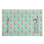 Cute Mermaid Pattern Print Placemat