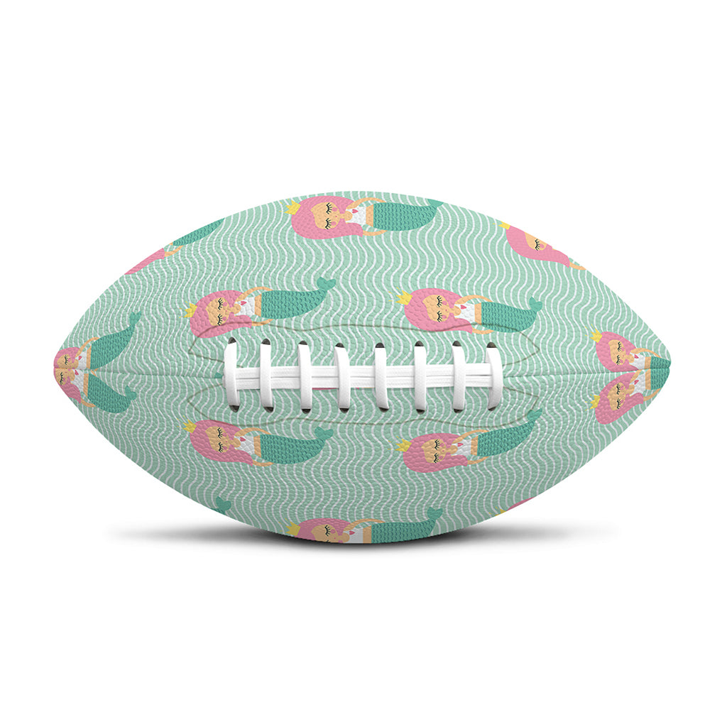 Cute Mermaid Pattern Print Rugby Ball