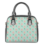 Cute Mermaid Pattern Print Shoulder Handbag