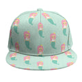 Cute Mermaid Pattern Print Snapback Cap