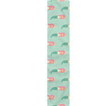 Cute Mermaid Pattern Print Table Runner
