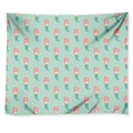 Cute Mermaid Pattern Print Tapestry