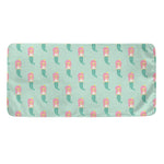 Cute Mermaid Pattern Print Towel