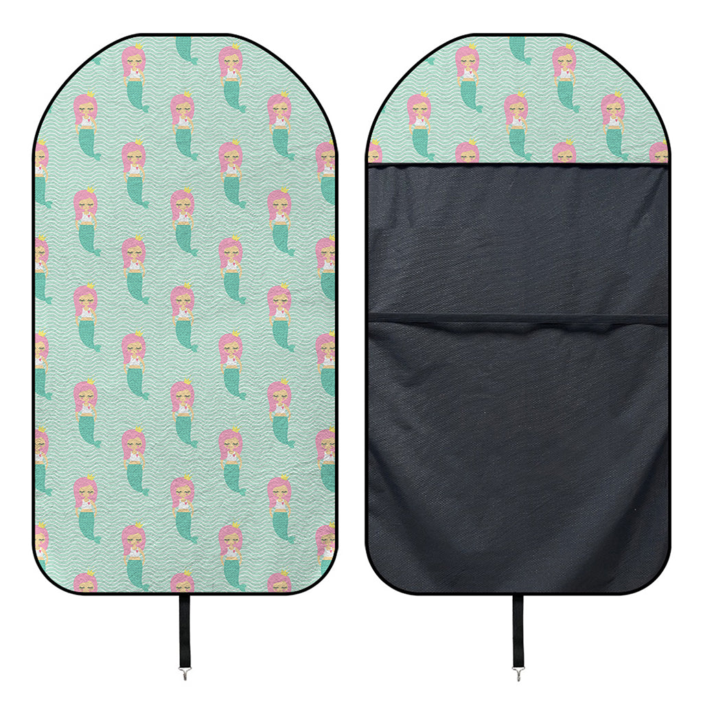 Cute Mermaid Pattern Print Waterproof Car Seat Cover