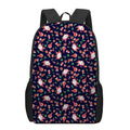 Cute Merry Christmas Pattern Print 17 Inch Backpack