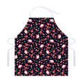 Cute Merry Christmas Pattern Print Adjustable Apron