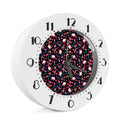 Cute Merry Christmas Pattern Print Alarm Clock