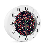 Cute Merry Christmas Pattern Print Alarm Clock