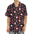 Cute Merry Christmas Pattern Print Aloha Shirt