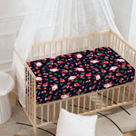 Cute Merry Christmas Pattern Print Baby Crib Sheet