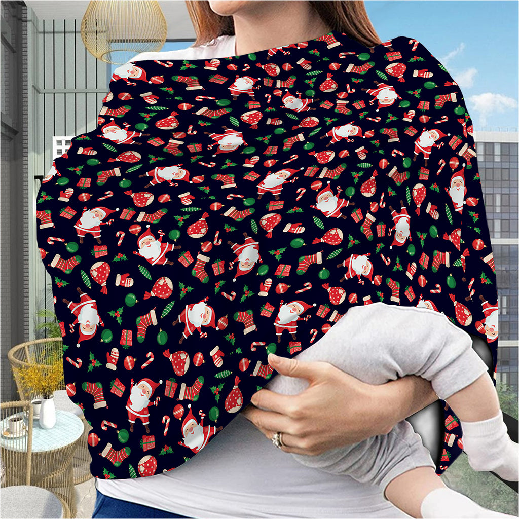 Cute Merry Christmas Pattern Print Baby Seat Cover