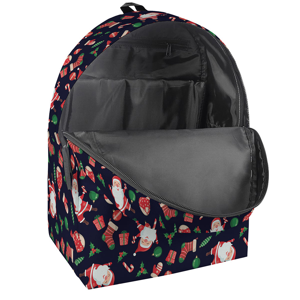 Cute Merry Christmas Pattern Print Backpack