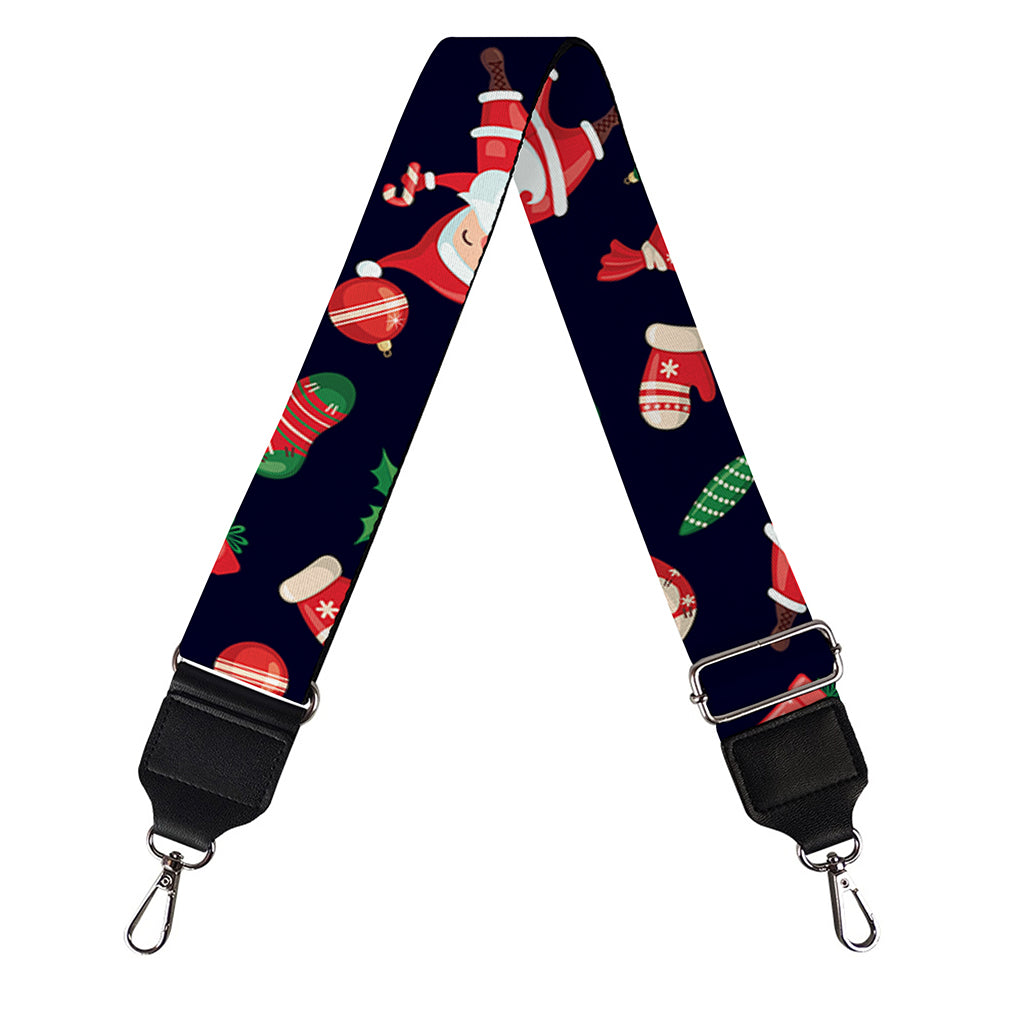 Cute Merry Christmas Pattern Print Bag Strap
